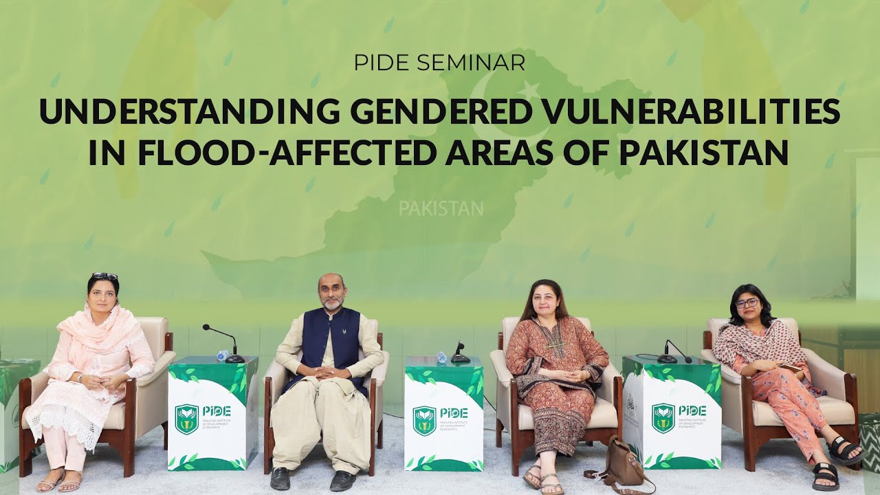 Understanding Gendered Vulnerabilities in Flood Affected Areas of Pakistan