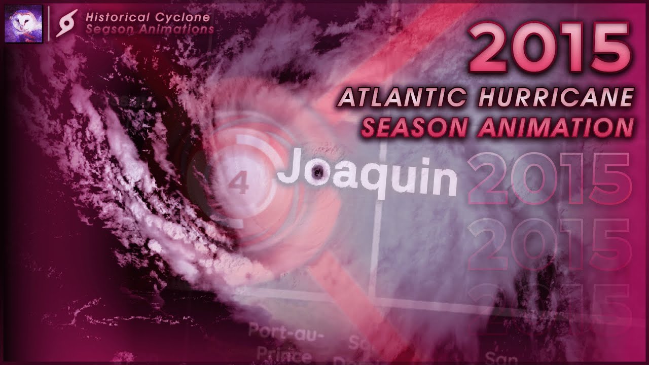 2015 Atlantic Hurricane Season Animation