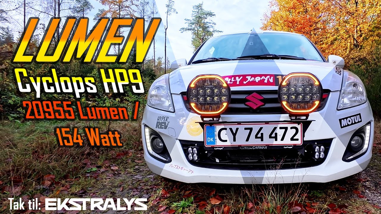 2x Lumen Cyclops HP9 - 20955 lumen og så 5 års garanti, whaaat!?