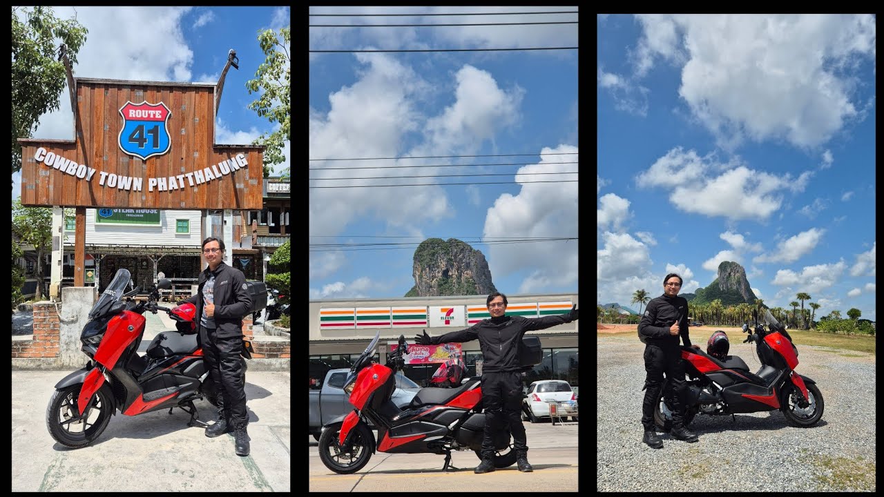 Hatyai to Cowboy Town Route 41 Phatthalung & famous 7-eleven 07Feb2026 Pt2 #SG #rider #singapore
