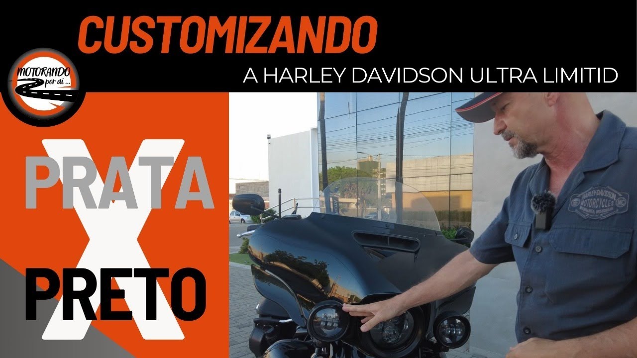 Customizando a Harley Davidson Ultra Limited