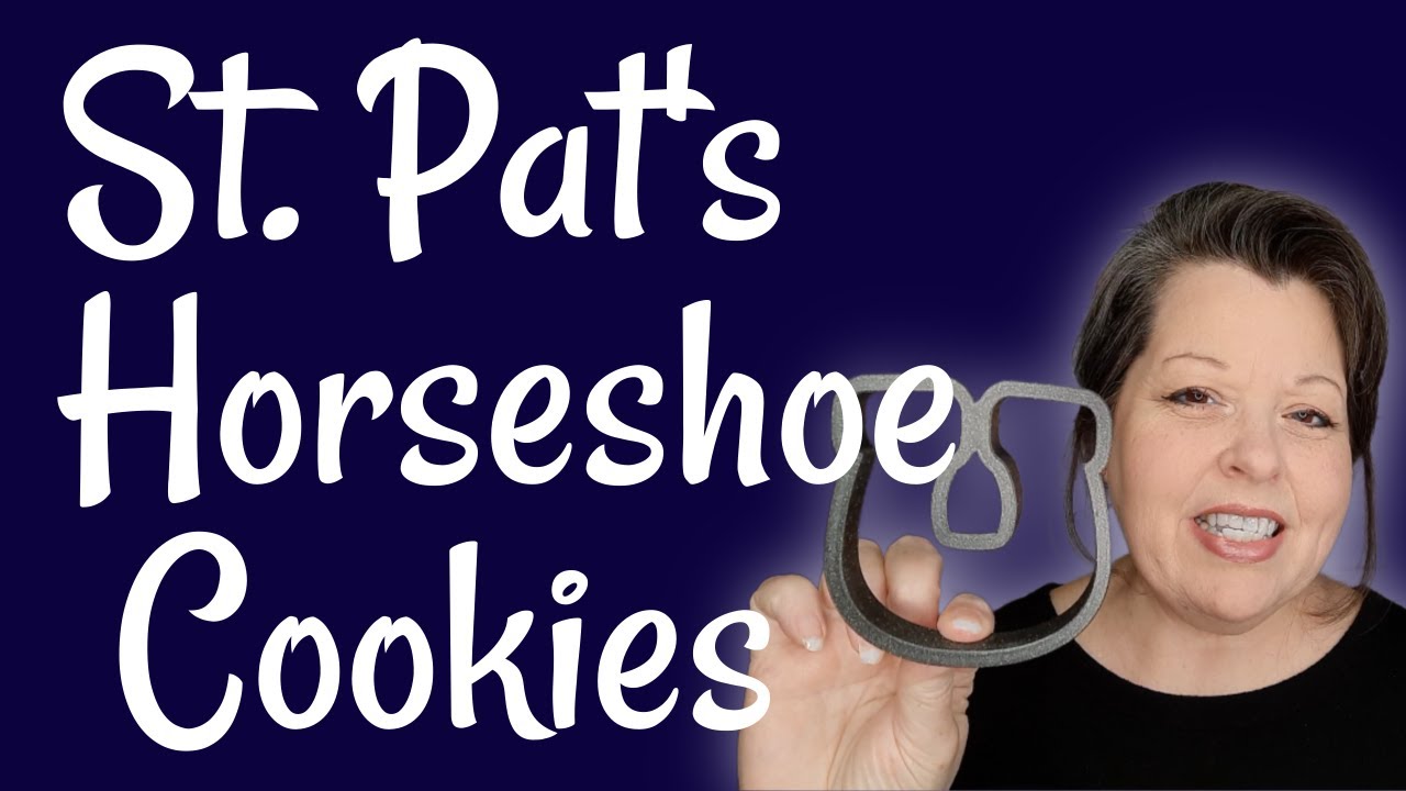 6 Simple Horseshoe Designs | Saint Patrick’s Day Cookies—Easy & Quick!