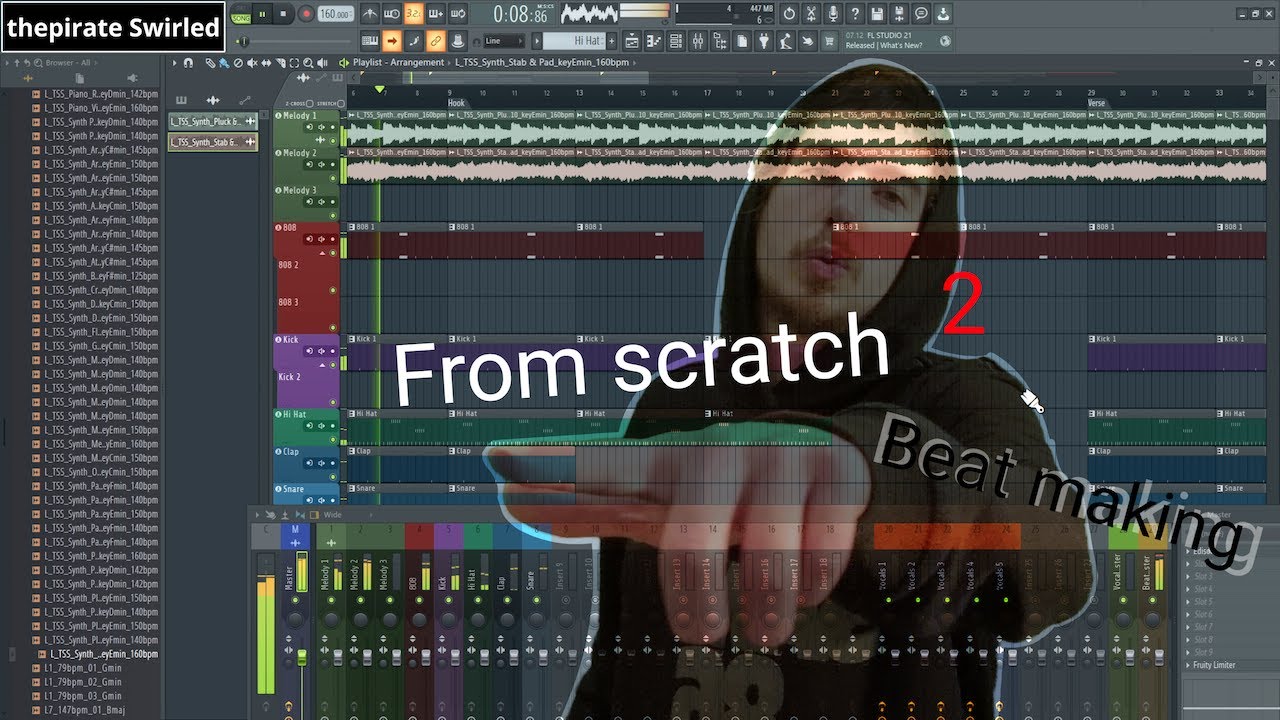Protoluv - Making a Beat from Scratch in FL Studio #2🎵