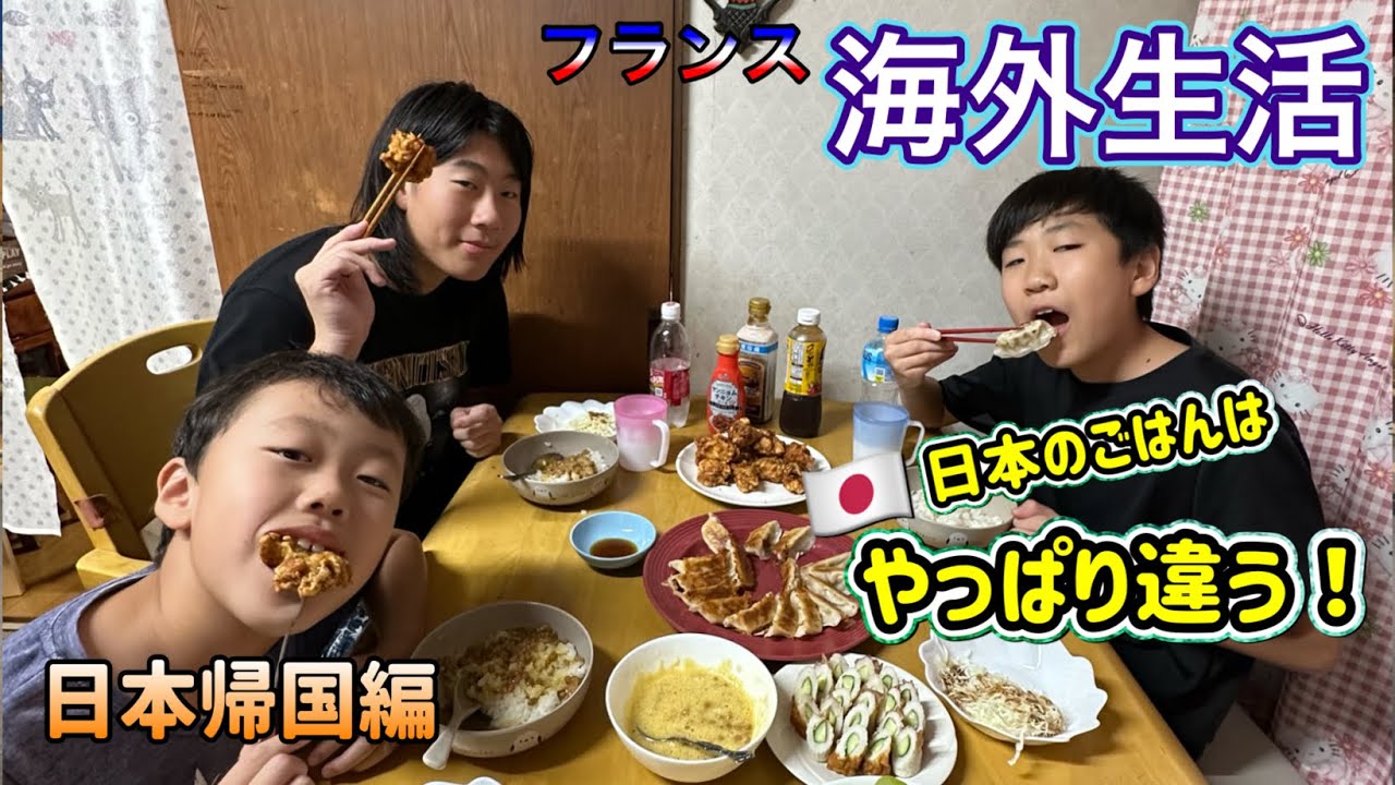 【一時帰国Vlog】🇯🇵日本のごはんは、やっぱり違う｜海外生活で気づいた当たり前の幸せ