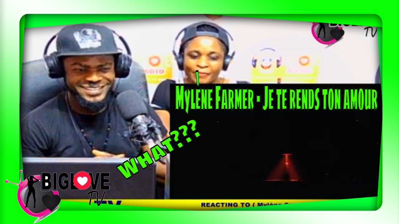 Mylène Farmer - Je te rends ton amour ( REACTION )