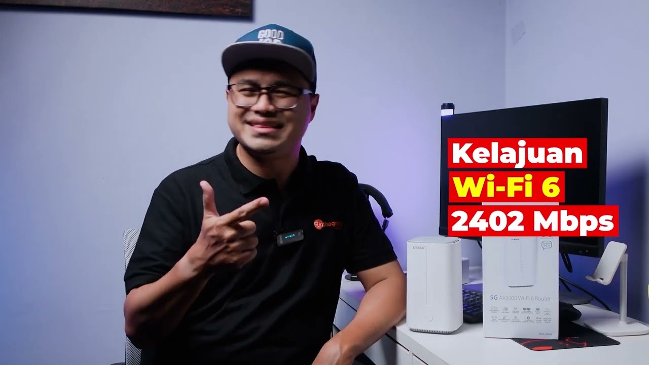 D-Link DWR-2000M: Router 5G Wi-Fi 6 yang Buat Internet Laju Gila! | Review by moqMOQ Tube