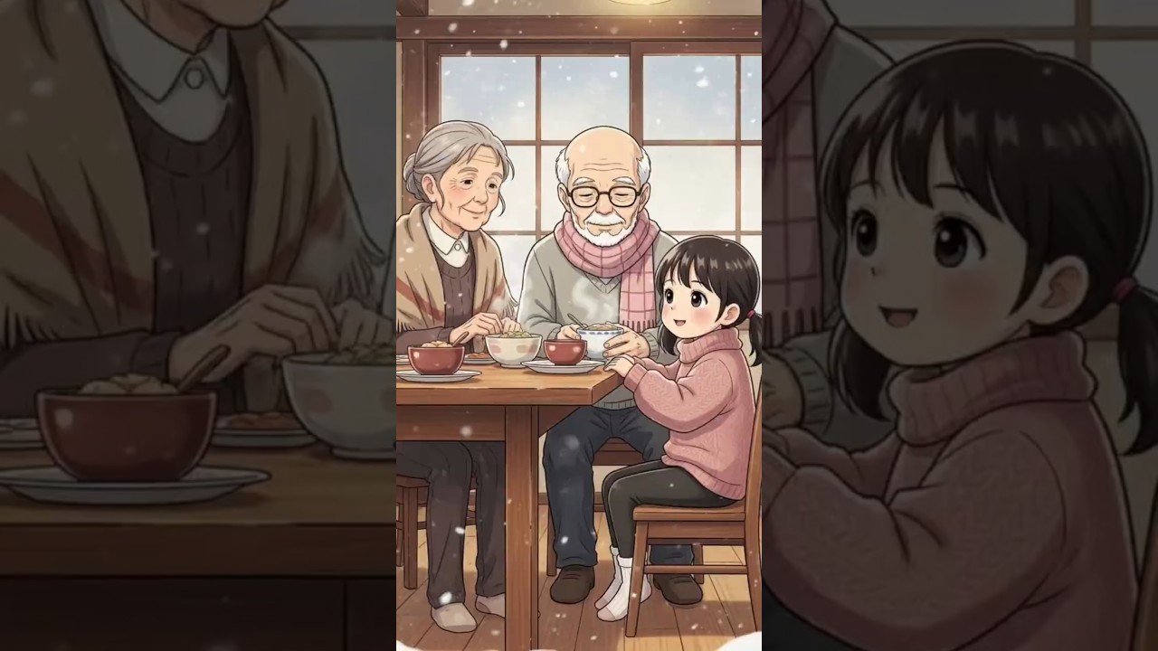 “A Bowl of Warmth ❄️🍲 | Grandmother’s Quiet Love 