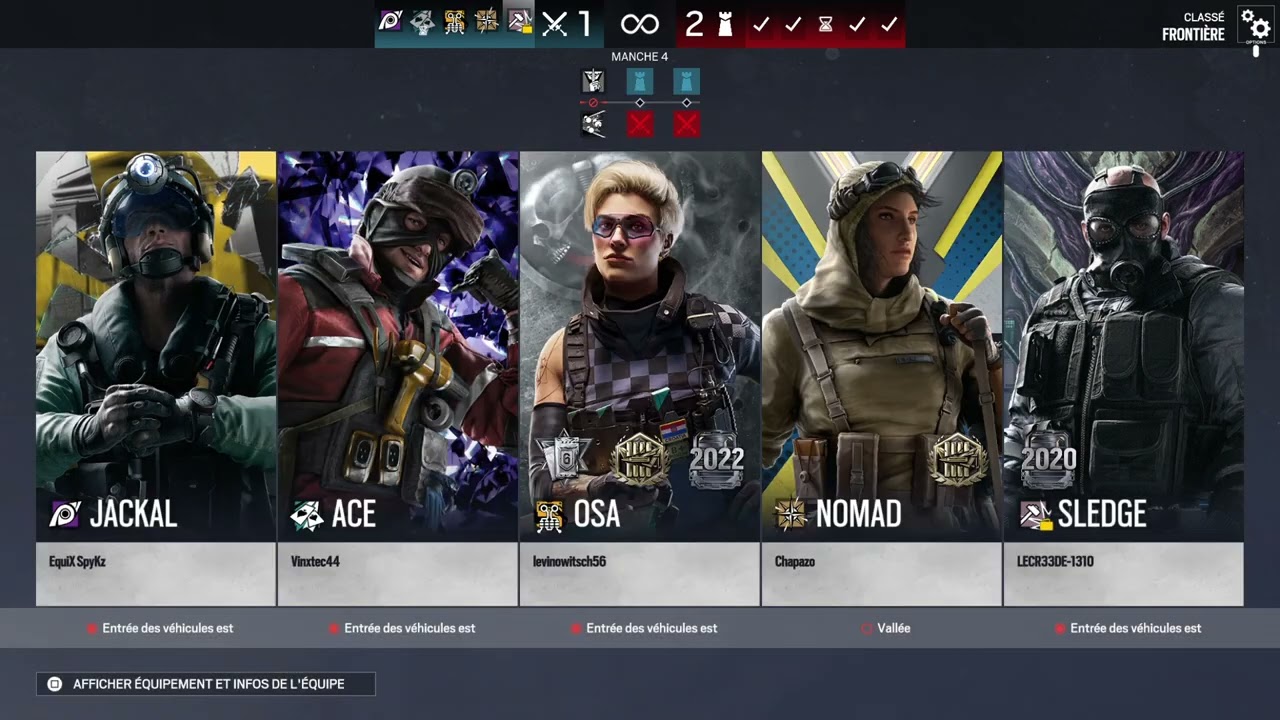 Je rends fou un anglais sur R6