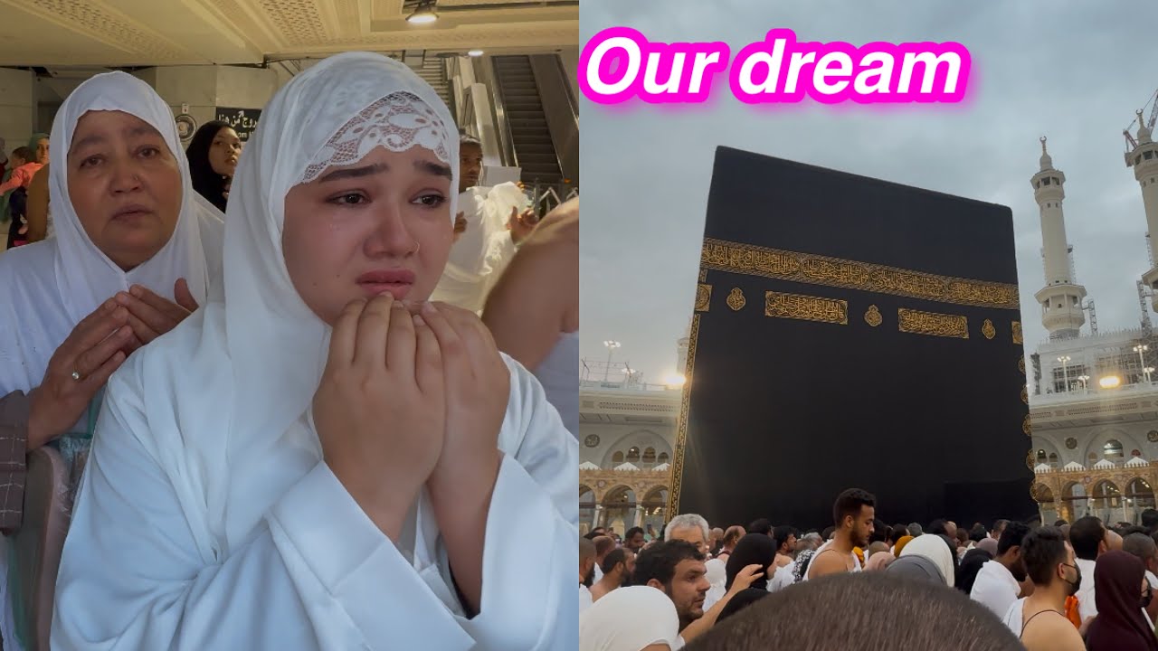 Our dream khana KABA ko hath lgaya Alhamdulillah umrah kr liya | Sitara yaseen daily vlog