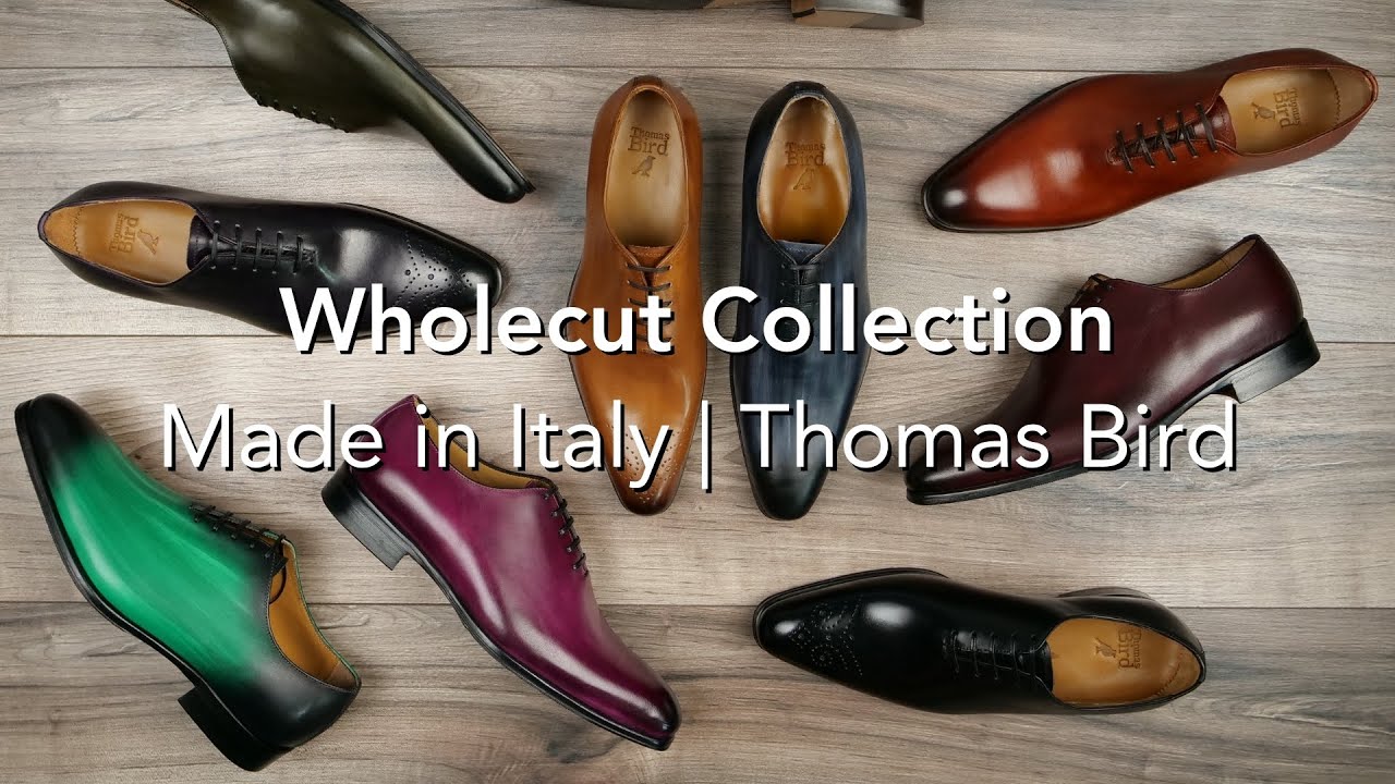 Wholecut Oxfords, Italian made,  by Thomas Bird