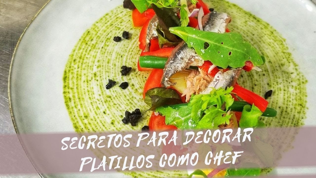 Secretos para Decorar Platillos como Chef  Parte. 1🔪👩🏻‍🍳 🧑🏻‍🍳