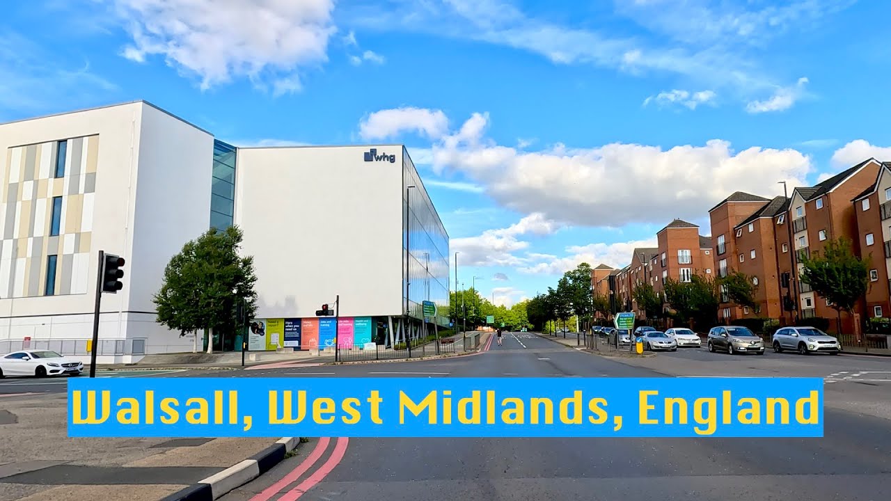 Driving From M6 Motorway Junction 10A To A5 Watling Street Via Walsall