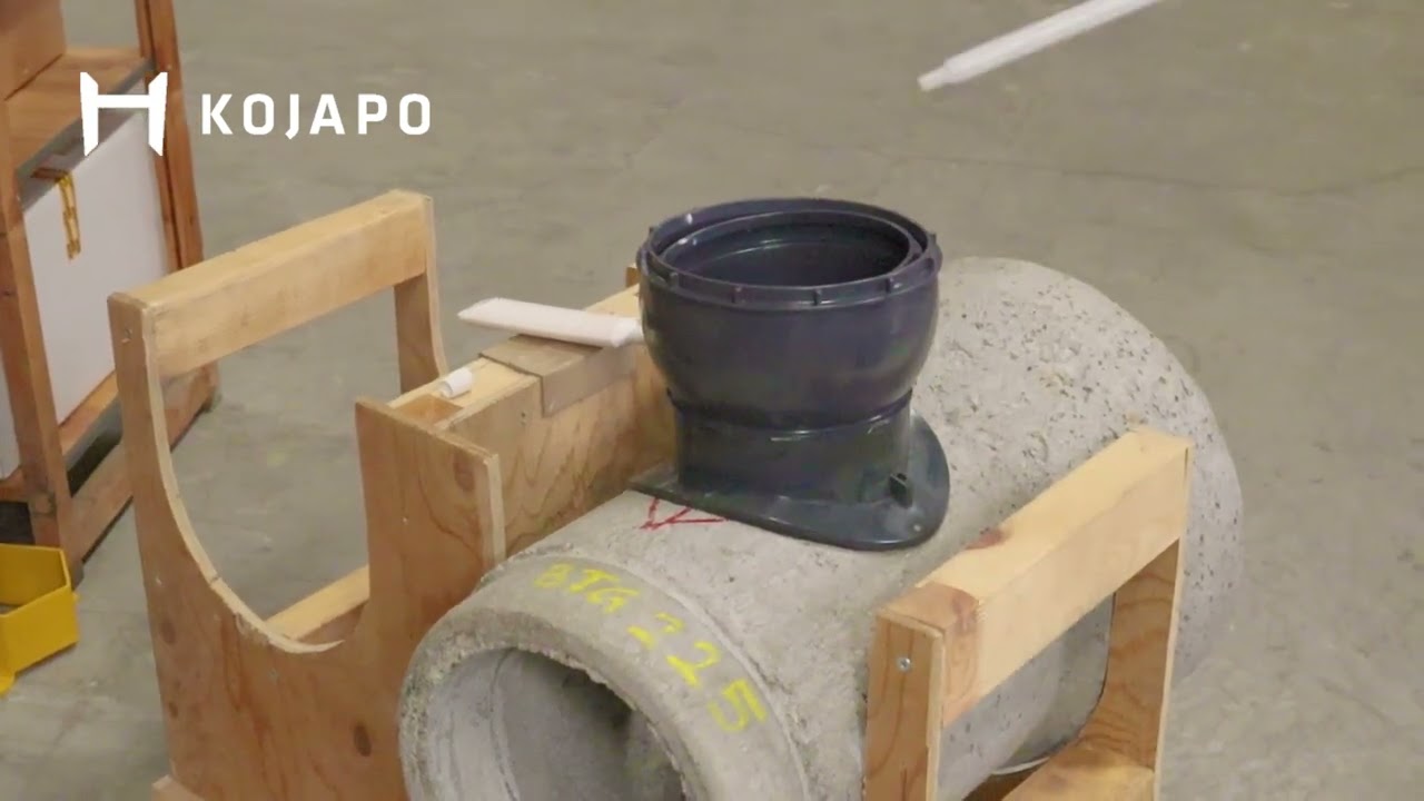 Kojapo Becon 225 - Servisanslutning mot betong 225