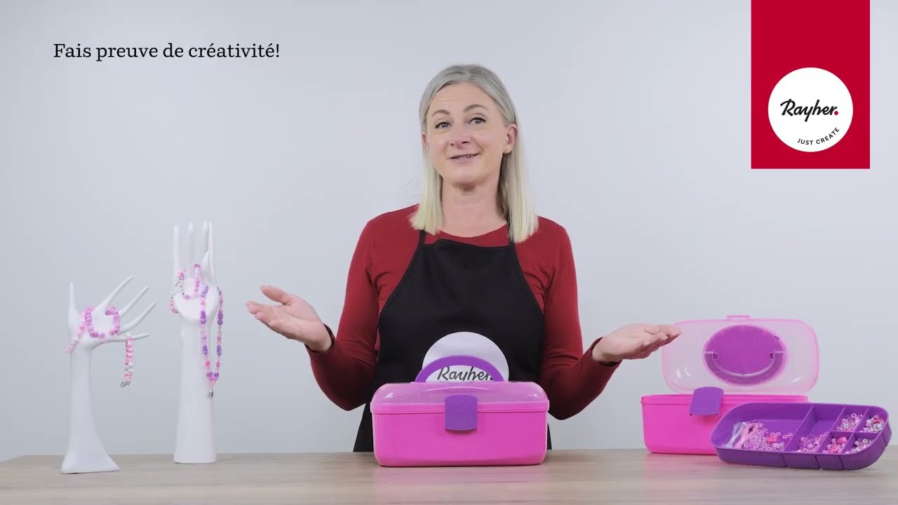 Conseil produit: La boîte à perles est le kit de démarrage idéal pour les petits créateurs de bijoux