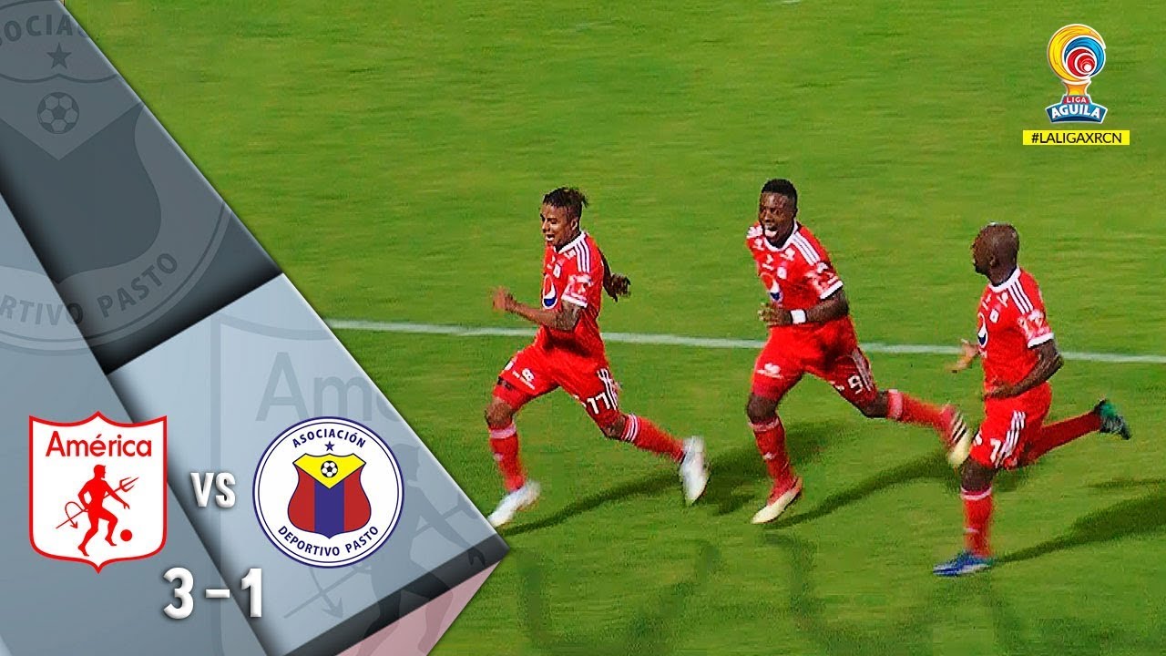 América vs Pasto: resumen y goles del partido 3-1 Liga Águila 2018-II