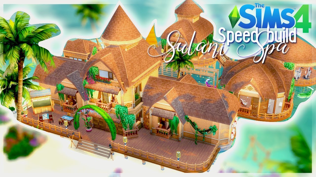 SULANI SPA 🧜‍♂🌴☀ - SPEED BUILD THE SIMS 4 - NO CC