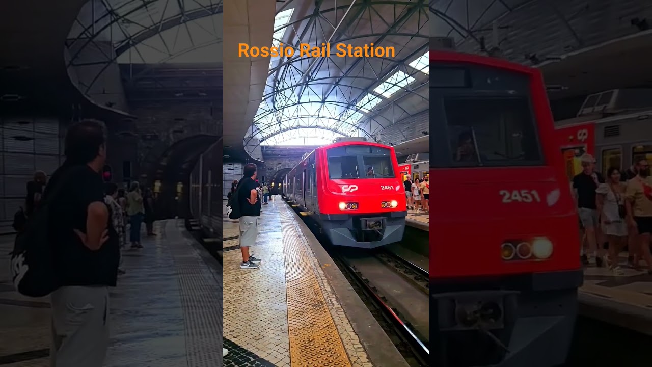 Rossio Rail Station,Lisbon,Portugal #rossio #railway #station #portugal #travel