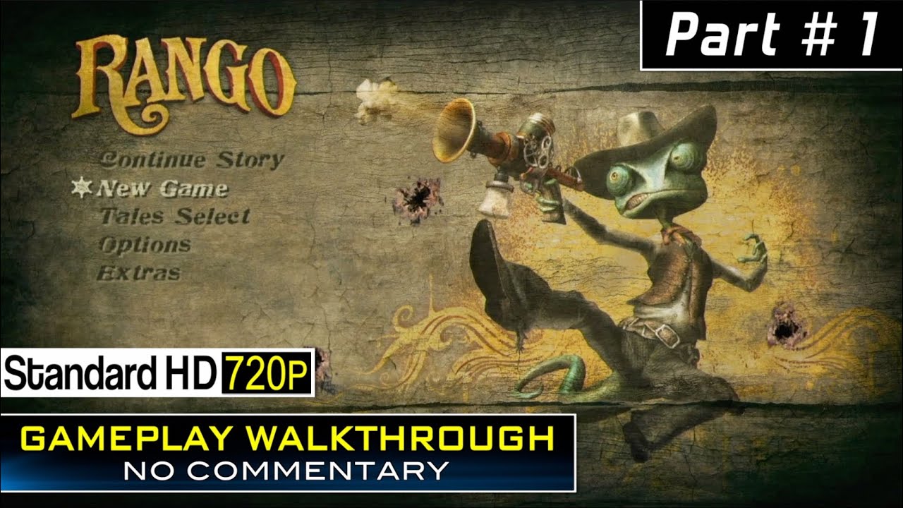 Rango - Gameplay Walkthrough Part 1 - PS3/Wii/XBOX 360
