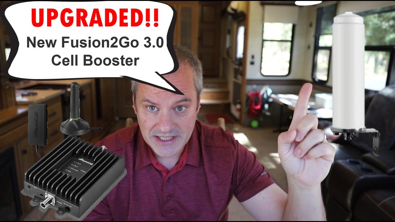 SureCall Fusion2Go 3.0 RV Cellular Booster - Major Upgrade!!