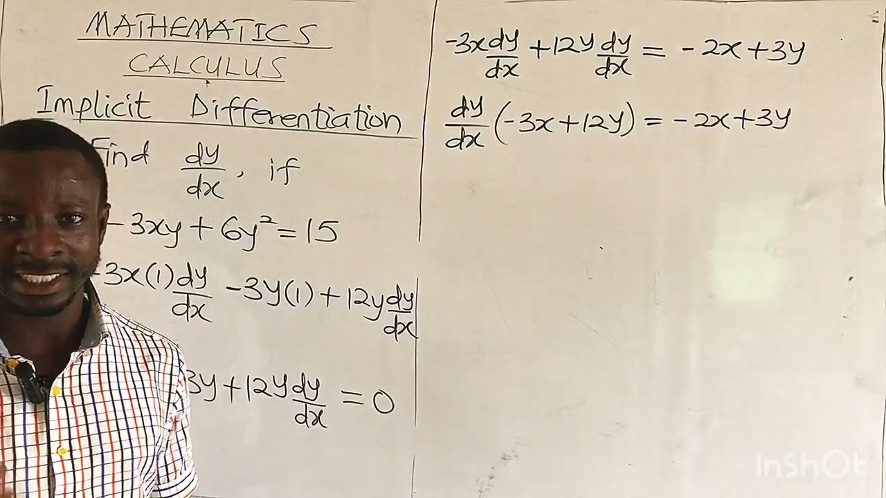 CALCULUS (Implicit Differentiation and its solved examples) | Math Olympiad Question | Quotient Rule