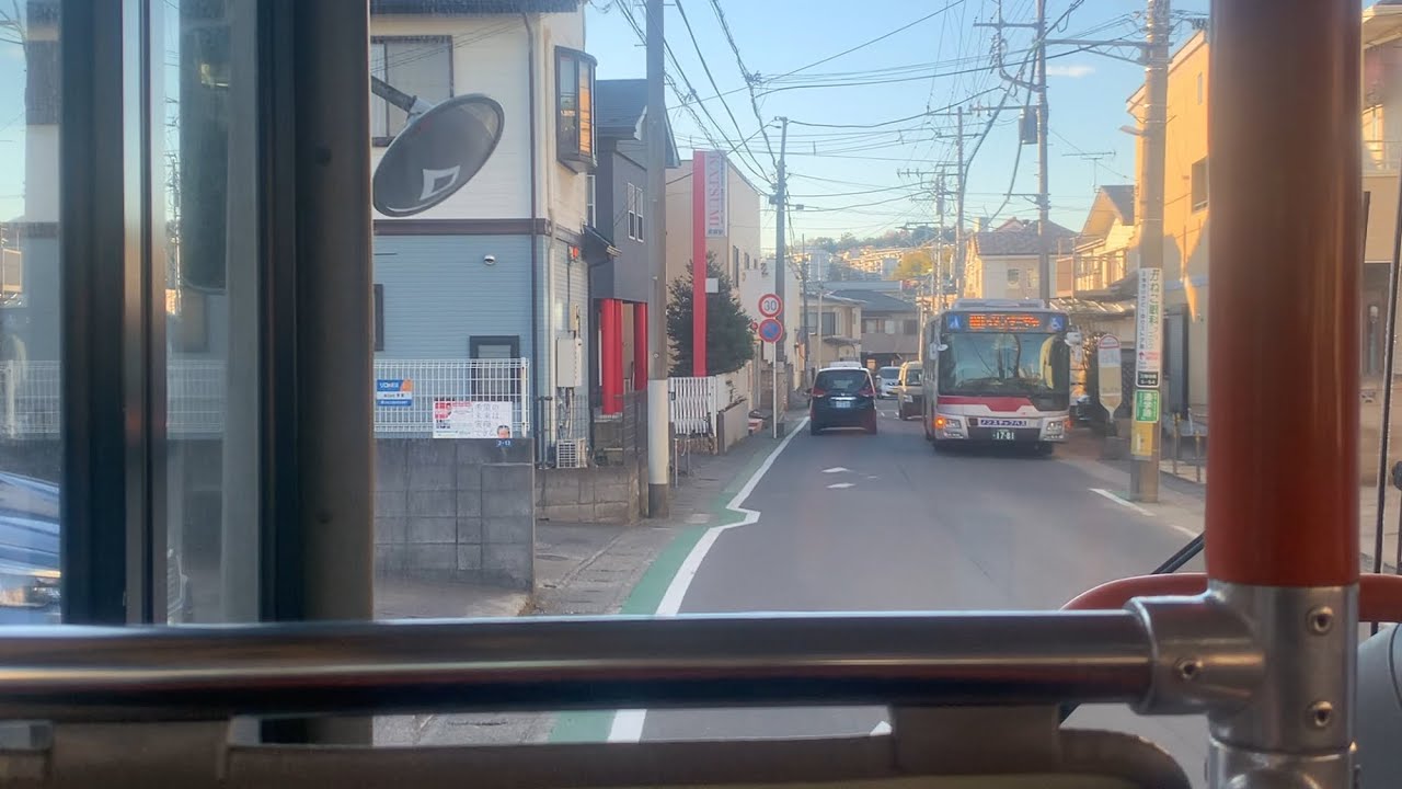 【全区間】東急バス柿01系統前面展望たまプラーザ駅〜柿生駅南口