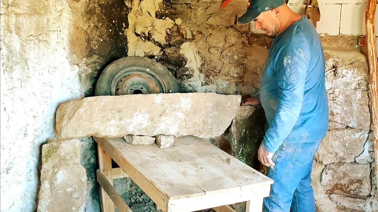 La chimenea está cuasi, parece que se resiste