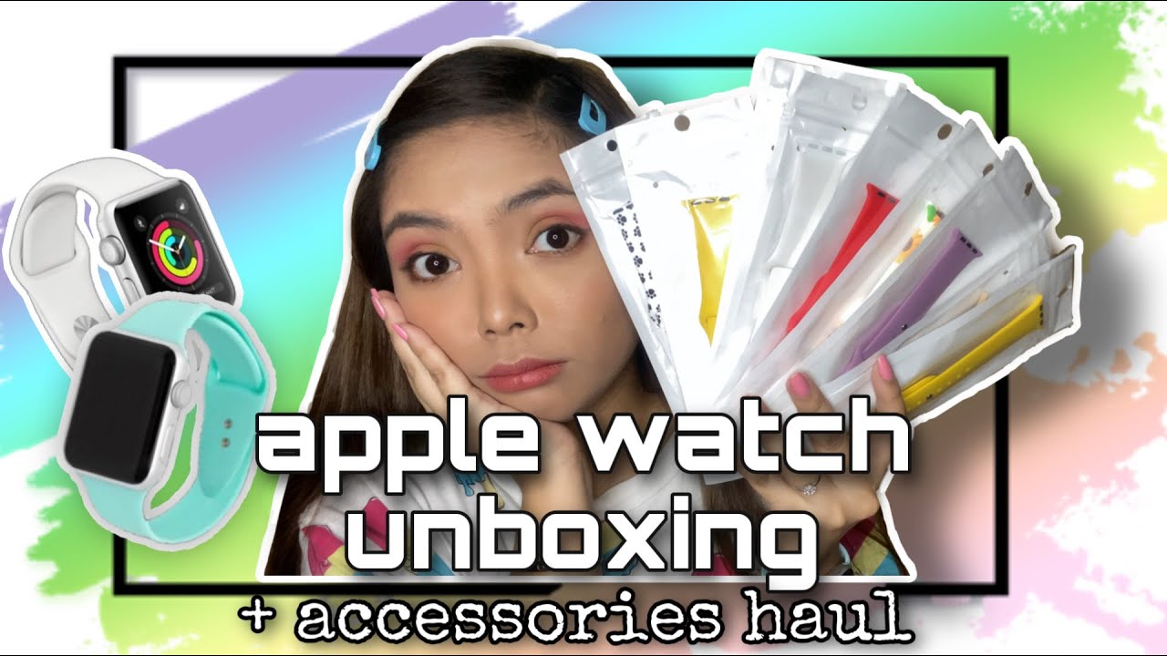 APPLE WATCH UNBOXING | cheap apple bands haul | Isha Del Rosario