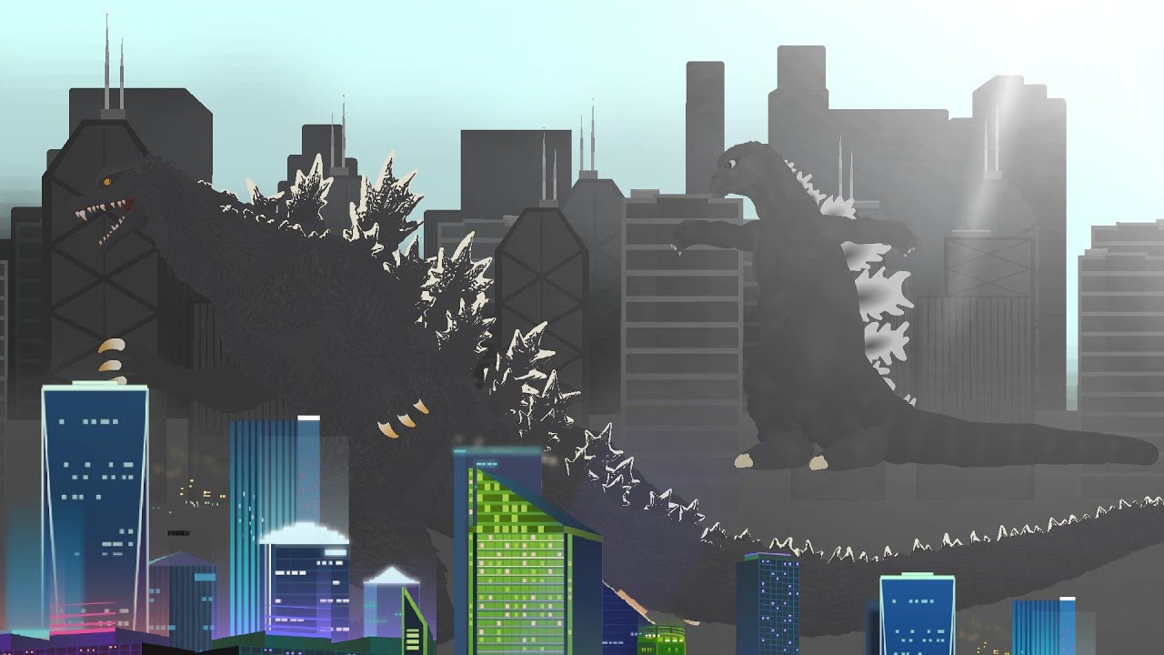 showa godzilla vs godzilla final wars  | stick nodes | battle animation