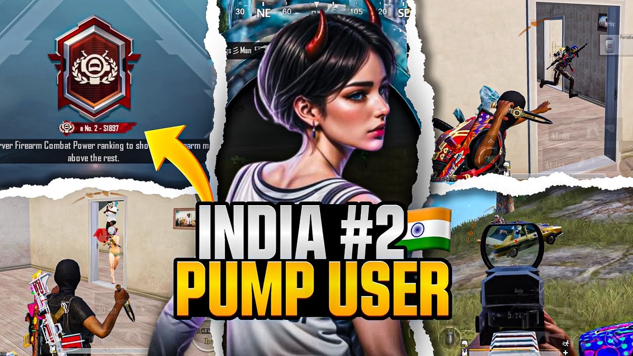 🇮🇳 INDIA #2 PUMP SHOTGUN USER | KNOWBE BGMI 
