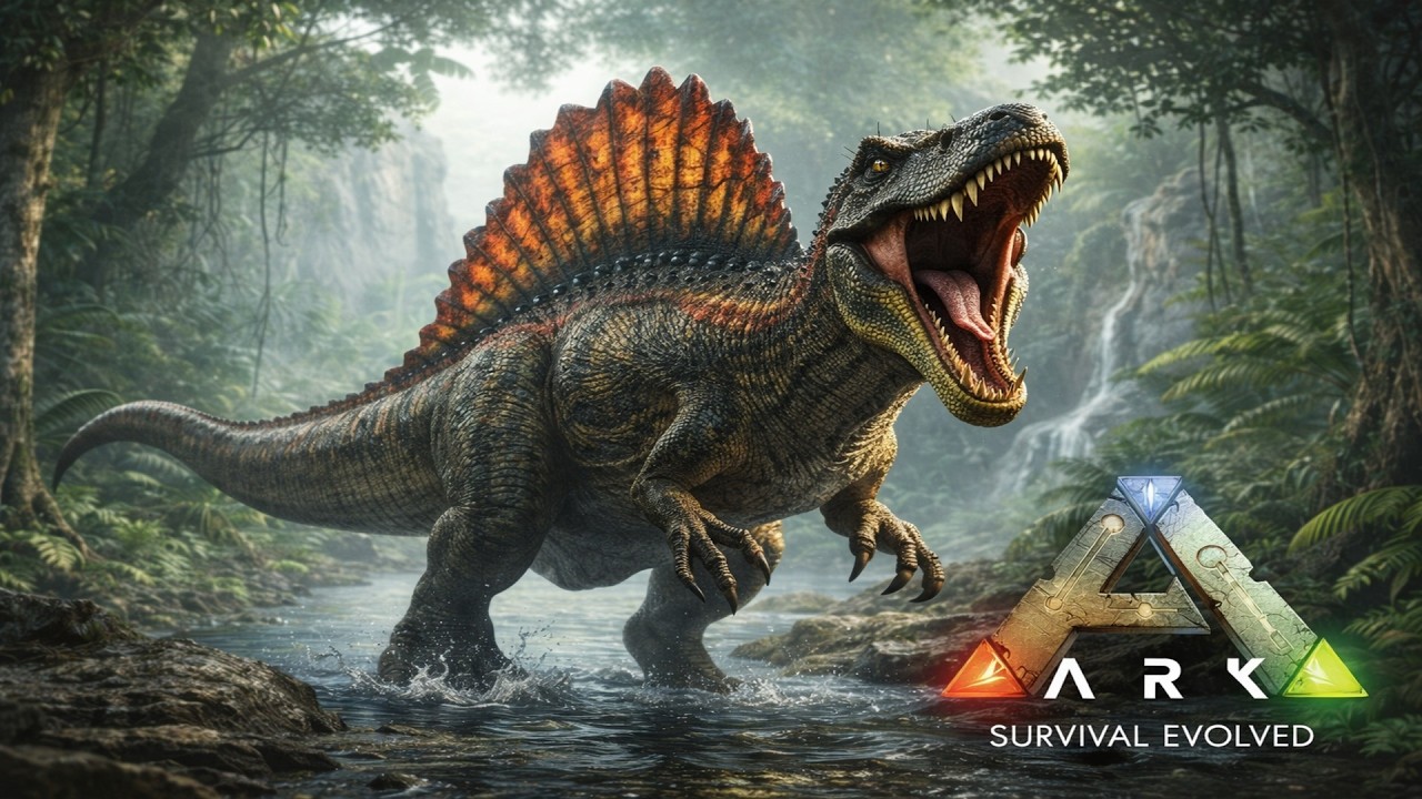 Prime Random Spinosaurus  |  ARK Survival Evolved Omega Modlu #13