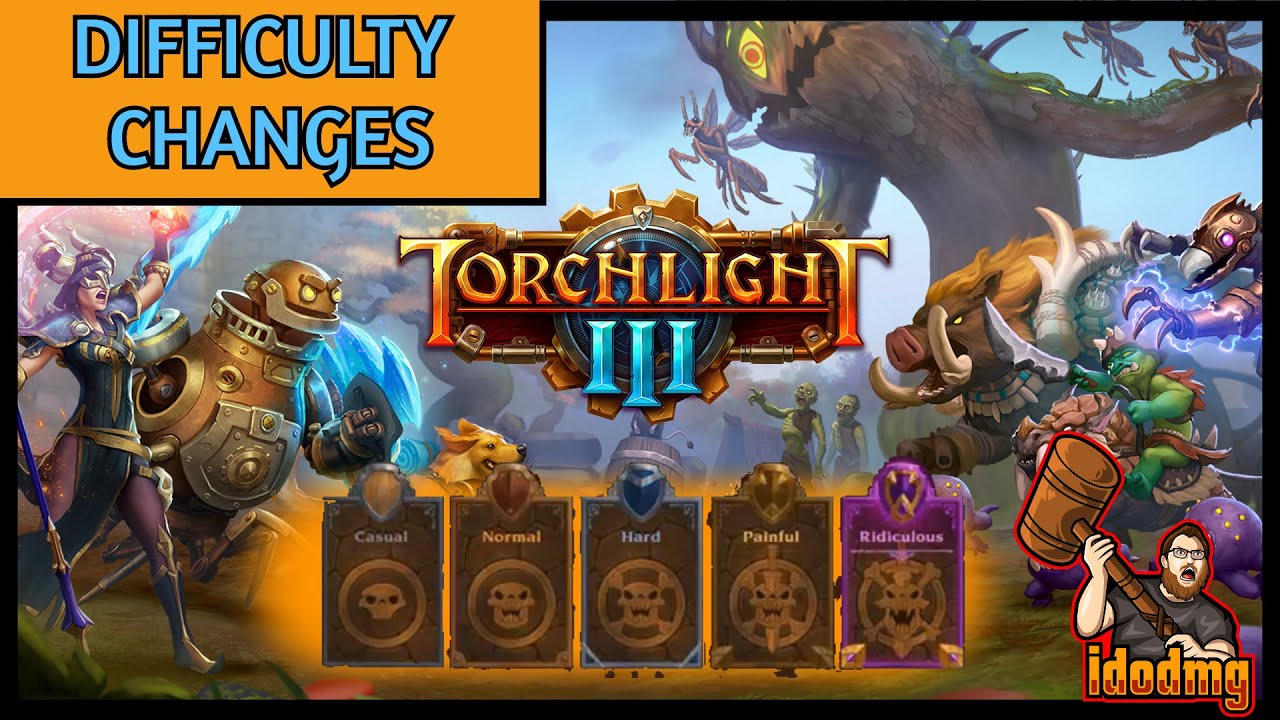 Torchlight 3 Difficulty Changes // ARPG 2020