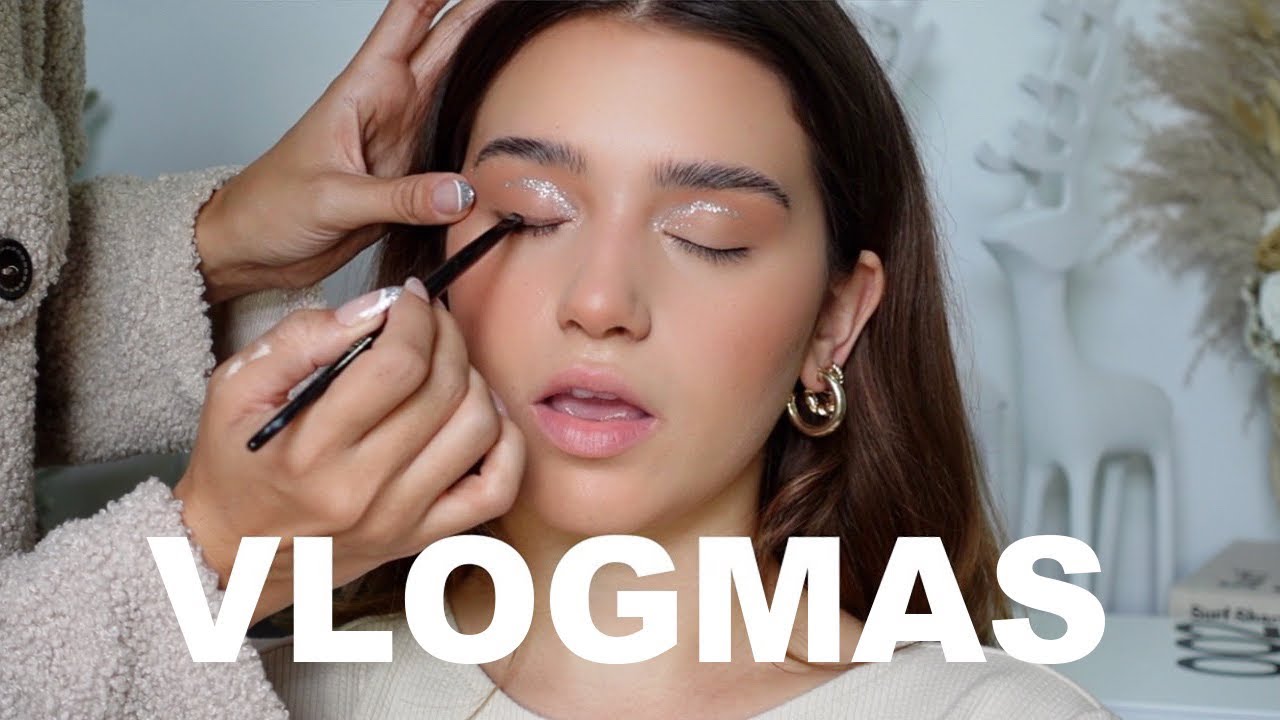 Doing Eryn's Birthday Makeup & Holiday Parties | VLOGMAS 2