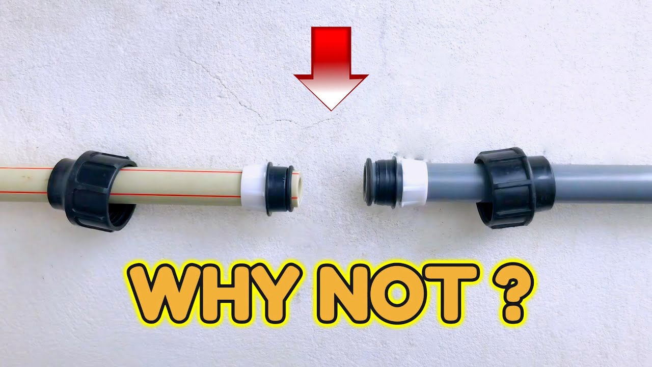 Tricks for Plumbing: Some of The Easiest Ways to Connect PPR and PVC pipes! | Daily Tricks