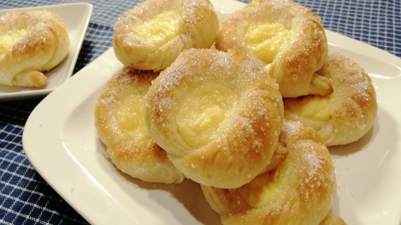 MARGARITAS de CREMA / Facturas con crema / Margaritas Caseras