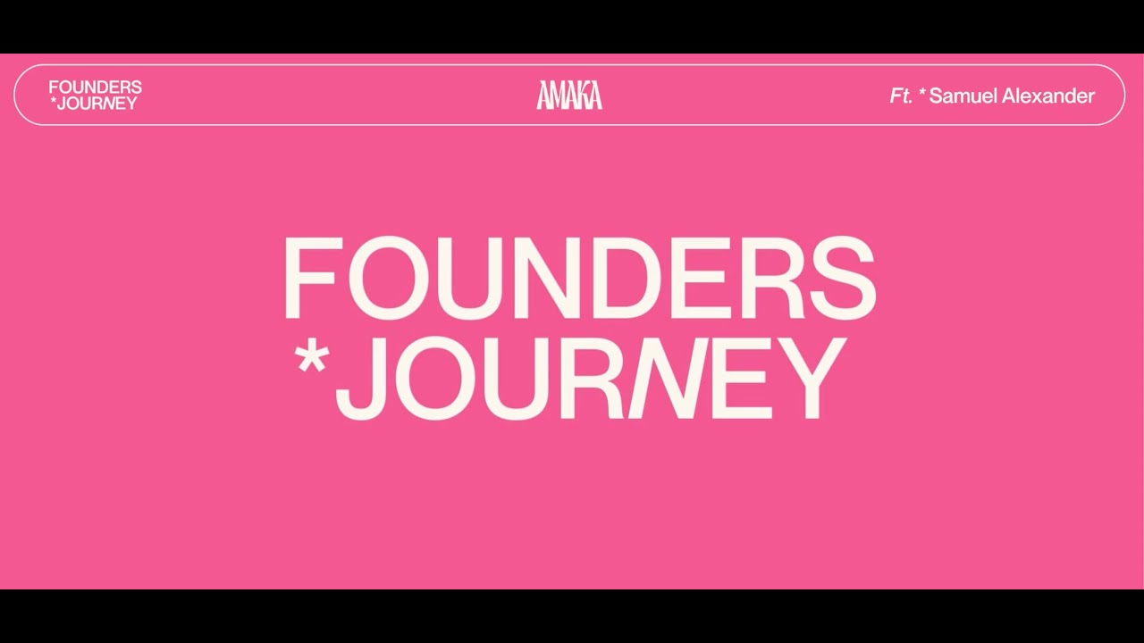 The Future of Fashion and Technology with Samuel Alexander  | AMAKA Founder’s Journey