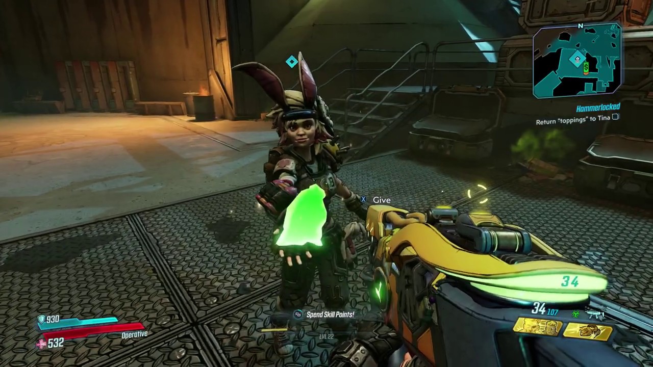 Borderlands 3 - Chapter 11 Hammerlocked: Collect Pizza Toppings: Ham, Onion Slices & Sauce (2019)