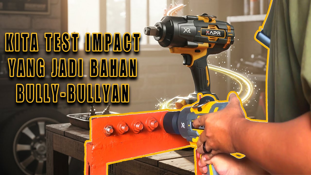 Jangan Beli APR Dulu Sebelum Lihat Ini! Real Test RAJA Impact Wrench APR #powertools