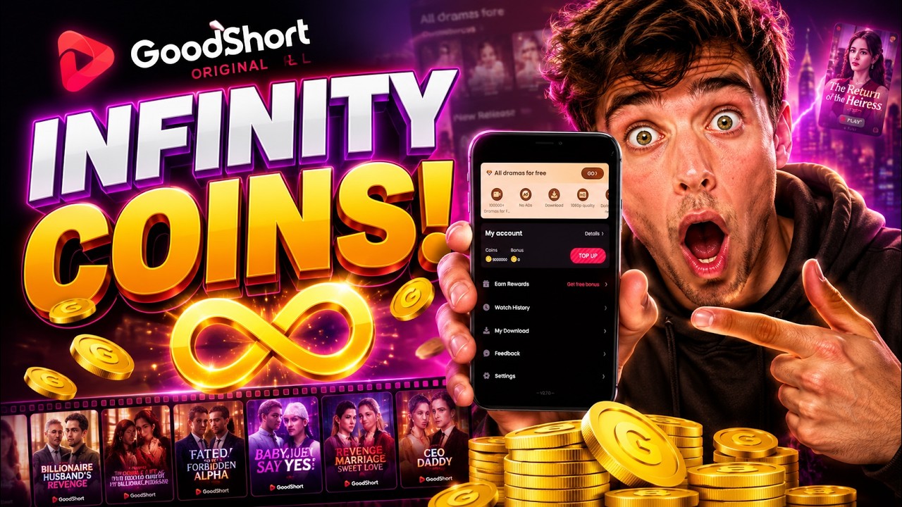 GoodShort Free Coins - How To Get GoodShort Coins For Free (iOS, Android) 2026 Tutorial