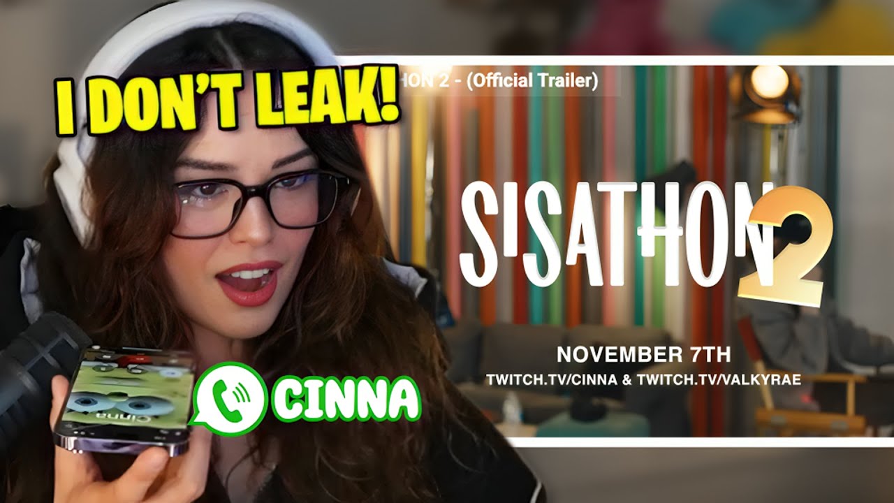 Valkyrae REACTS to SIS-A-THON 2 Trailer