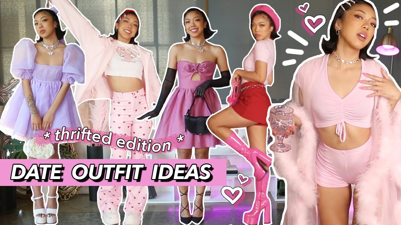 DATE OUTFIT IDEAS: Valentine's Day Thrifted Edition 💕