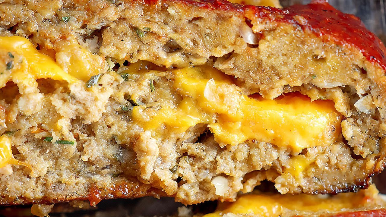 Cheesy Meatloaf Recipe ( Cheeseburger Meatloaf)