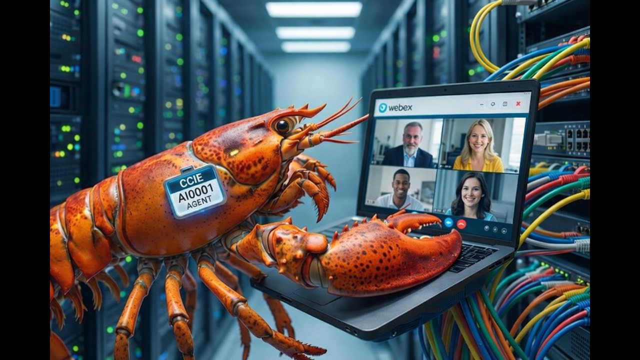 NetClaw теперь поддерживает WebEx.