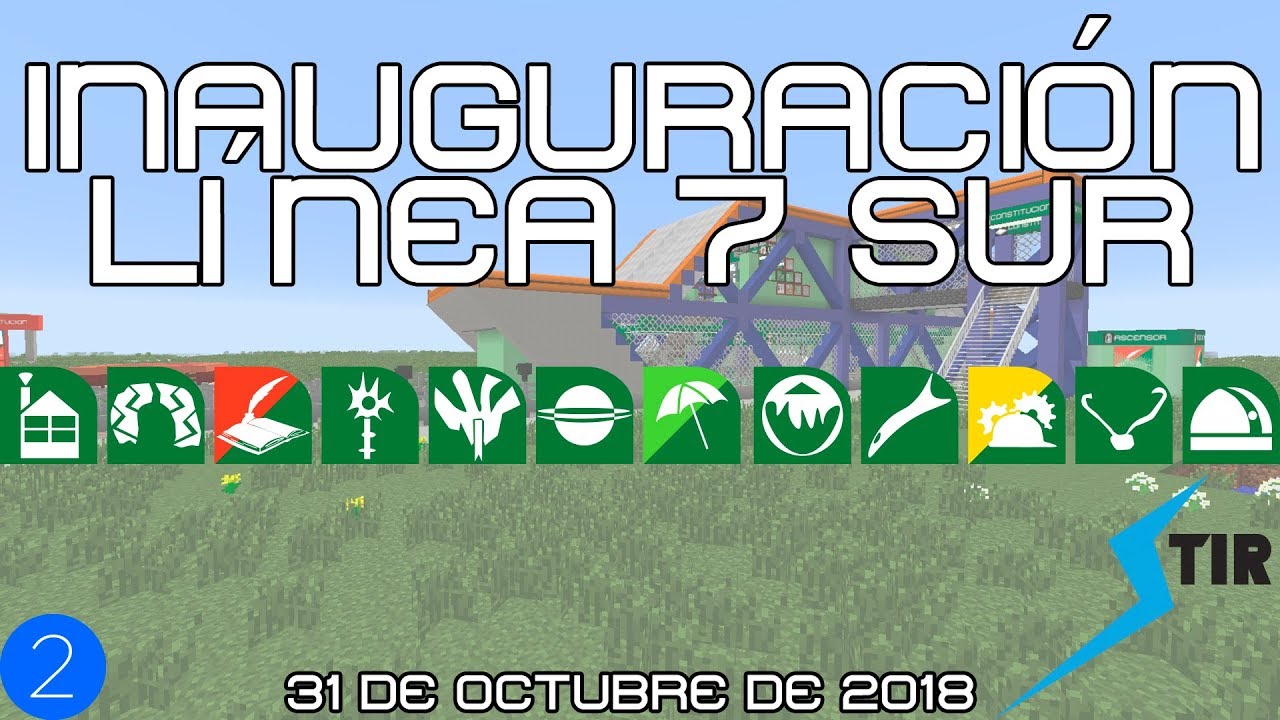 Inauguración STIR Línea 7 sur - Octubre 2018