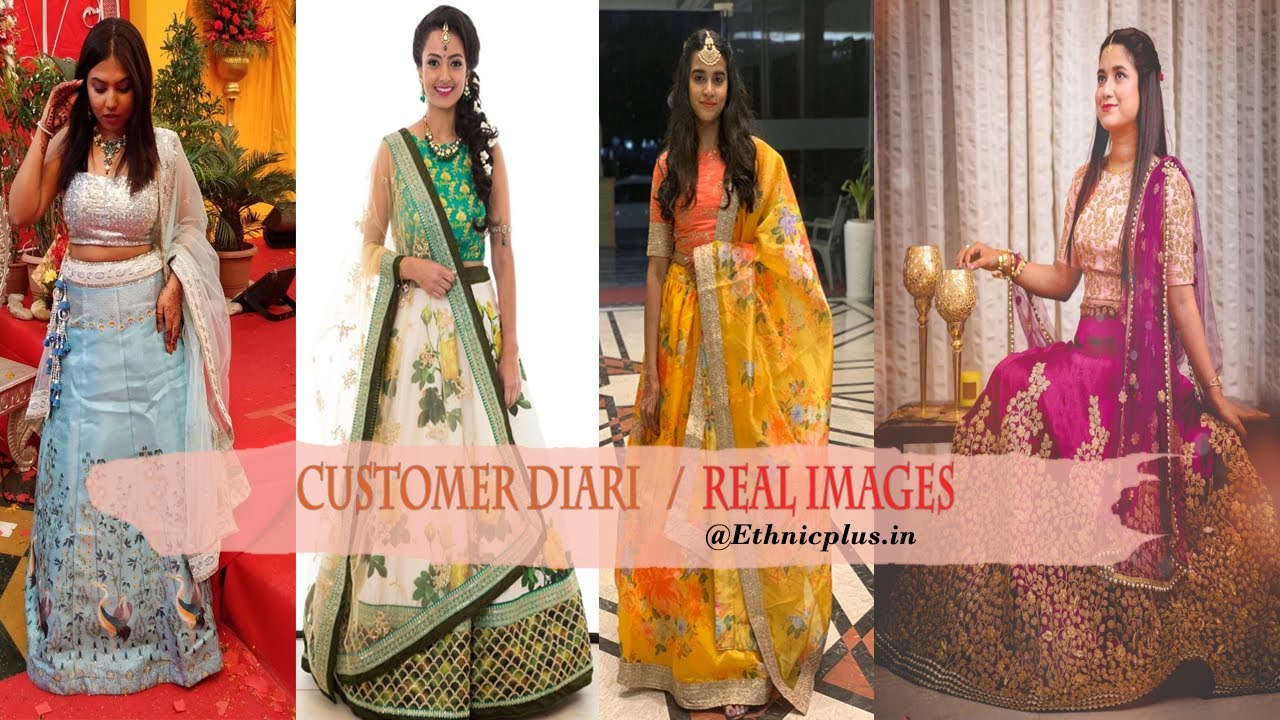 Real Customer Images @Ethnicplus.in | Lehenga Choli | Happy Customer | Lehenga Review 2020