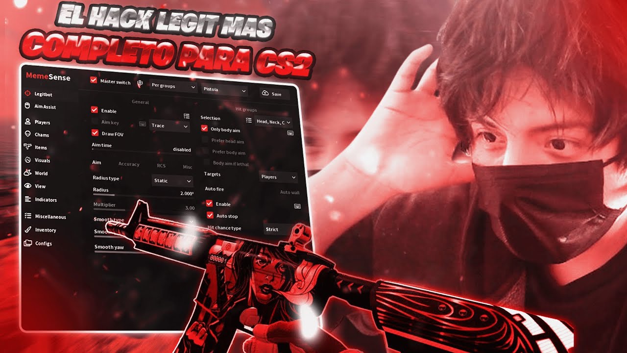 EL MEJOR LEGIT CHEAT PARA CS2 (REVIEW MEMESENSE) INDETECTABLE✅