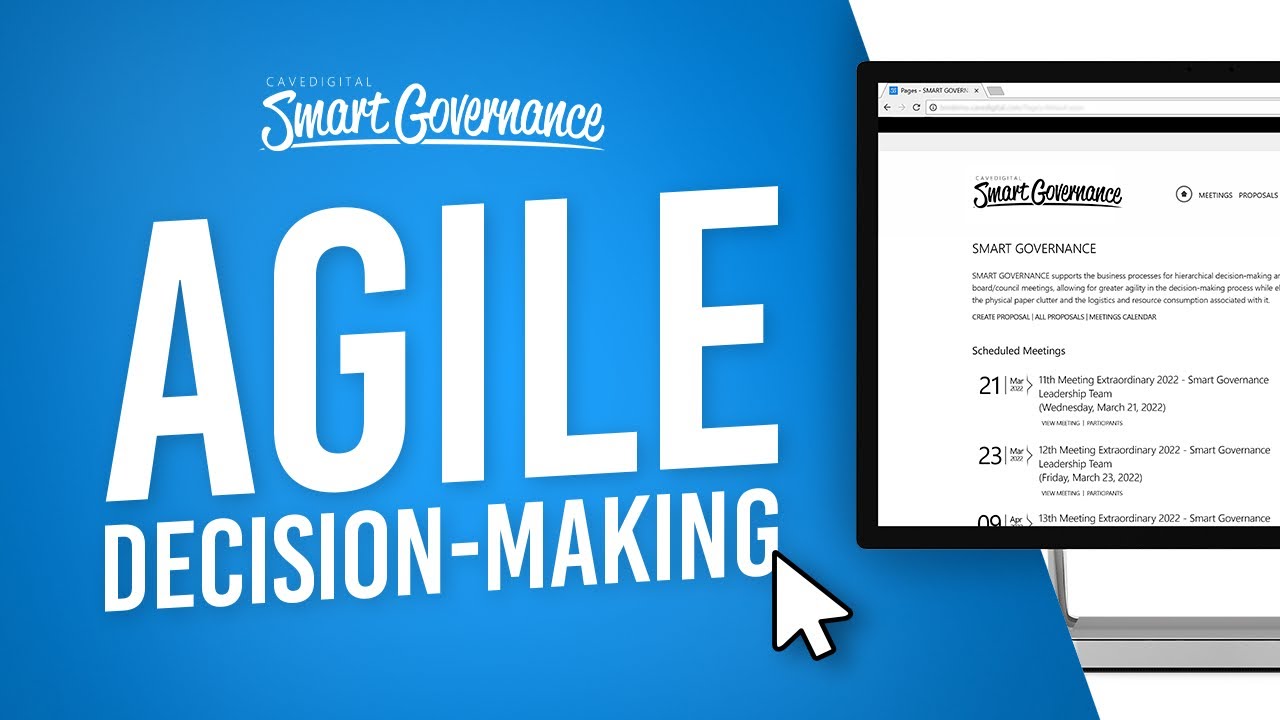 SMART GOVERNANCE: Agile Decision Making for the modern Enterprise