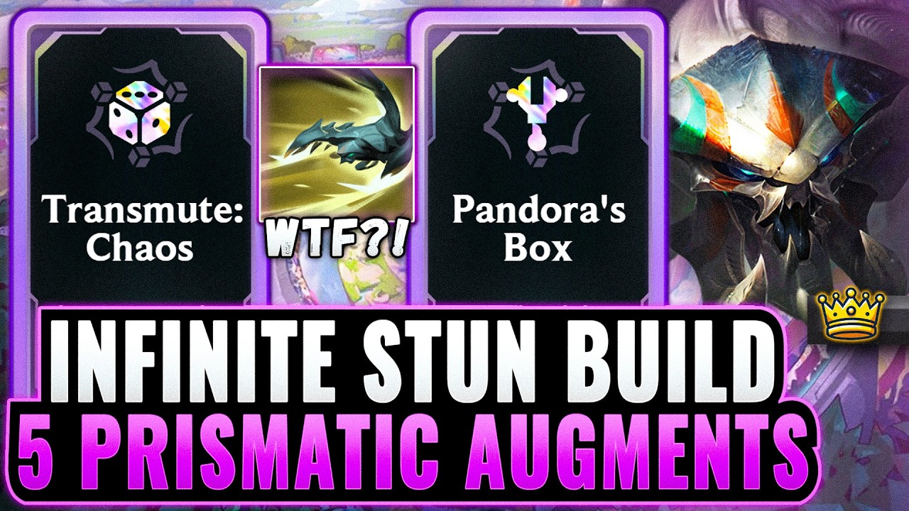 5 Prismatic, 6 Total Augments: Crazy Transmutes + Infinite Stuns | League Arena Gameplay