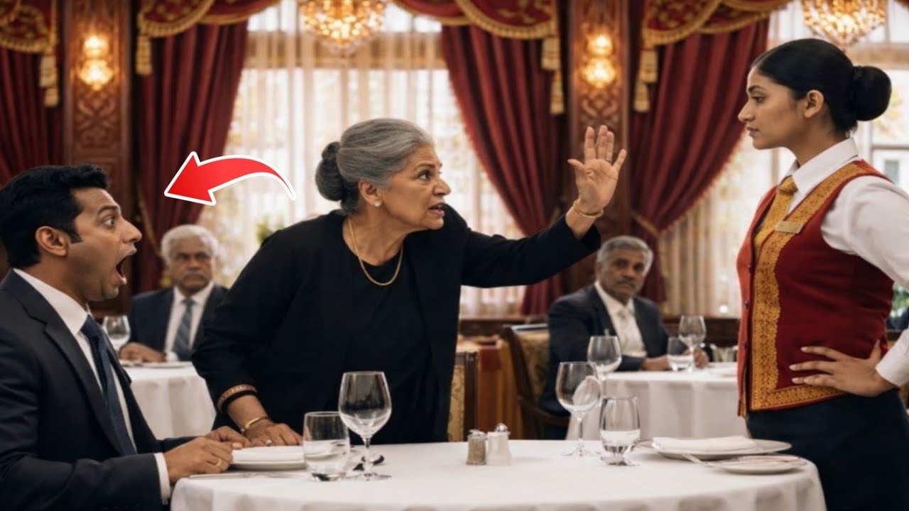 কোটিপতির মায়ের সামনে সবাই কাঁপত। একজন সাধারণ ওয়েট্রেসের প্রশ্নেই থমকে গেলেন তিনি। moral story
