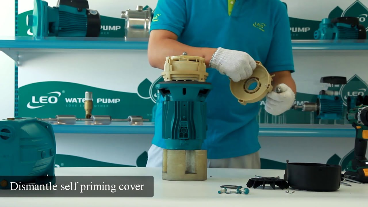 Centrifugal  Pump Disassembly & Assembly from LEO Pump