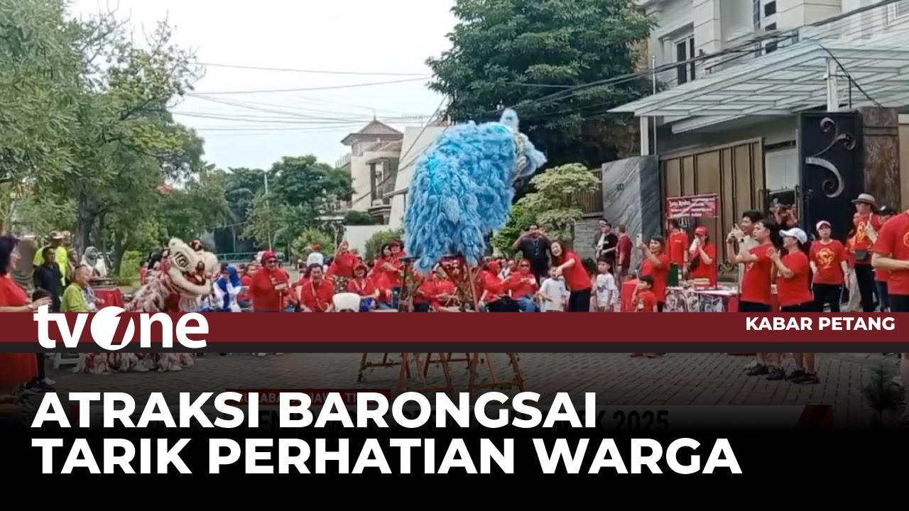 Suasana Perayaan Imlek 2025 di Sejumlah Daerah | Kabar Petang tvOne